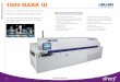 1809 MARK III Reflow Soldering Ovens - Sinerji-Grupsinerji-grup.info/images/pdf/Heller_1809 MARK III_Reflow_Soldering... · Advancements like the invention of the first waterless