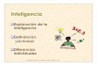 inteligencia psic 3070 - academic.uprm.eduacademic.uprm.edu/~morengo/inteligencia psic 3070.pdf · o habilidades que los investigadores cree forman la base para las diferencias 