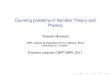 Counting problems in Number Theory and Physicsw3.impa.br/~hossein/talks/talks/IMPA-CBPF-2011.pdf · Counting problems in Number Theory and Physics Hossein Movasati IMPA, Instituto