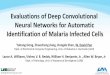Evaluations of Deep Convolutional Neural Networks for ...dwpan/papers/slides/BHI17.pdf · • Conclusion . Problem Statement • 214 million malaria cases, causing 438,000 death in