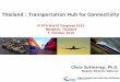 Thailand : Transportation Hub for Connectivity - FIATA · become trade and transport hub ... Sa Kaew Tak Nakohon Sawan Nakhon Rachasima Buriram ... Intermodal FacilityIntermodal Facility