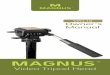 Magnus VPH-10 Manual - B&H Photo Video · Attaching the VPH-10 to Your Tripod 1 Your VPH-10 comes with a bushing that adapts the 3/8 tripod mount to use with 1/4-20 screws. 2 Choose