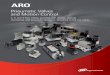 Pneumatic Valves and Motion Control - ARO Fluid Management · Pneumatic Valves and Motion Control 2, 3, and 4-Way Valves, available with electric, manual, mechanical, and pneumatic