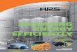 MANAGING ENERGY EFFICIENTLY - hrs-heatexchangers.com · una alta transferencia de calor y de muy fácil limpieza. Su diseño con tubo interior de diámetro grande ... para accionar