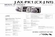 JAX-PK1 - Diagramas electronicos y diagramas eléctricosdiagramasde.com/diagramas/audio/Aiwa JAX-PK1 ver[1][1]. 1.1.pdf · 7. JAX-PK1(CX-JN1) SEÇÃO 2 GERAL . Esta seç ã o foi