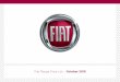 Fiat Range Price List – October 2018 - fiat.co.uk Price List... · contents page 2 fuel consumption pages 3-4 fiat 124 spider s-design pages 5-8 fiat 500 pages 9-12 fiat 500c pages