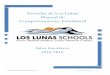 Escuelas de Los Lunas Manual de Comportamiento .Manual de Comportamiento Estudiantil 2016-2018 Escuelas