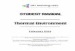 STUDENT MANUAL Thermal Environment - OHLearningohlearning.com/Files/Student/JB38_v2-0_20Mar16_W502_Student_Manual... · Student Manual. The developers of this Student Manual take