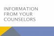 INFORMATION FROM YOUR COUNSELORS - Staff and Faculty …teachers.olatheschools.com/oscounseling/files/2018/01/Fresh-Class... · WHAT DOES IT TAKE TO GRADUATE? Meet Olathe School District