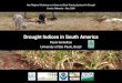 Drought Indices in South America - wamis.org · application of drought indices in South America, considering the products provided by the National and Regional Meteorological and