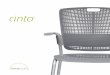 it’s comfortable! - Humanscale · Traditional stacking chairs sacrifice comfort for convenience. Cinto’s innovative design and ergonomic features encourage both. A stackable seating