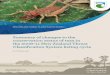 Summary of changes to the conservation staus of taxa in ... · For taxa that are also found outside New Zealand, the listing described the status of the New Zealand sector of the