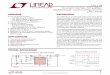 LT6118 - Current Sense Amplifier, Reference and Comparator ... · L6118 1 6118 For more information Typical applicaTion FeaTures DescripTion Current Sense Amplifier, Reference and