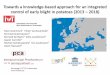 Towards a knowledge-based approach for an integrated ...euroblight.net/fileadmin/euroblight/.../Brasov/PPT/Vanhaverbeke_06.pdf · Towards a knowledge-based approach for an integrated