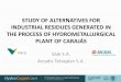 STUDY OF ALTERNATIVES FOR INDUSTRIAL RESIDUES GENERATED … · STUDY OF ALTERNATIVES FOR INDUSTRIAL RESIDUES GENERATED IN THE PROCESS OF HYDROMETALLURGICAL PLANT OF CARAJÁS Vale