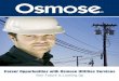 Career Opportunities with Osmose Utilities Servicessites.psu.edu/.../2014/02/Osmose-Career-Opportunities-Brochure.pdf · People Who Typically Succeed as Foremen • Have the leadership