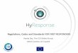 RCS for First Responders - hyresponse.eu · Regulations, Codes and Standards FOR FIRST RESPONDERS Randy Dey, The CCS Global Group Adrien Zanoto, Air Liquide . Hydrogen Energy –