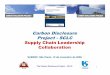 Carbon Disclosure Project -SCLC Supply Chain Leadership ... · • Lançamento do relatório global CDP3, em parceria com CES-FGV/EAESP, BOVESPA e IFC ... GVT Holding S/A IPIRANGA