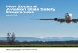 New Zealand Aviation State Safety Programme - January 2018 · Glossary..... 24. ii New Zealand Aviation State Safety Programme Foreword Aviation in New Zealand has steadily grown