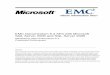 White Paper: EMC Documentum 5.3 and Microsoft SQL Server ... · EMC Documentum 5.3 SP4 with Microsoft SQL Server 2000 and SQL Server 2005 Maintaining High Performance in a Production