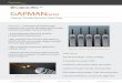 AB GAPMAN - Capacitec REV D.pdf · Gapman Core Unit Size: 2.2”x 8.7”x 1.1” (56mm x 220 mm x 28 mm) Thin sensor wand GPD‐5F‐A‐200 Size: 0.55”x 7.9”x 0.017” (14 mm