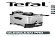 OLEOCLEAN PRO - lakeland.co.uk · 12 DESCRIPTION 1. Lid a. Permanent filter b. Handle c. Viewing window 2. Removable control unit and heating element 3. Frying basket a. Handle b