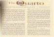 The uarto - William L. Clements Libraryclements.umich.edu/Quarto/Quarto_1st series_108, March 1975.pdf · Hatcher. Ann Arbor David W. Kendall. Det roit James M. Klancnik, Chicago