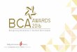 Planum - Building & Construction Authority · The Built Environment Leadership Award was introduced to recognise outstanding industry ﬁrms such as developers, consultants (Architectural,