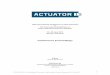 Conference Proceedings ACTUATOR 2012 · ACTUATOR 2012, 13th International Conference on New Actuators, Bremen, Germany, 18–20 June 2012 1 13th International Conference on New Actuators