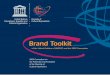 Brand Toolkit - en.unesco.org · Brand Toolkit of the Linked Emblem ... System is a popular colour matching system used by the ... 6 pt type Minimum size In order to make sure that