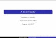 A lei de Faraday - Unidade Acadêmica de Físicaadriano/index_files/html/_downloads/leide... · Resumo Fluxo magn etico For˘ca eletromotriz induzida devida a varia˘c~ao do uxo em
