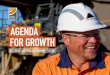 AGENDA OR F GRO WHT · SECURING AUSTRALIA'S MINING FUTURE AGENDA OR F GRO WHT 04 Foreword 06 Risks and opportunities 08 Competitive taxation 10 Energy and climate change