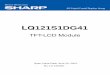 AVC Liquid Crystal Displays Group - taopanel.com · PRODUCT SPECIFICATIONS AVC Liquid Crystal Displays Group LQ121S1DG41 TFT-LCD Module Spec. Issue Date: June 20, 2003 No: LD-15604D