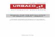 MANUAL FOR THE INSTALLATION OF SAFETY LOOPS – URBACO MANUALS/Safety loops, Detectors/NT... · pictures are not contractual nt-bcl(v2-en) – v2 – 04/06 manual for the installation