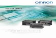 THE CP1 FAMILY - Industrial Automation · The CP1 family is scalable; this means that you can choose the products with the right level of sophistication to meet ... PC, simply plug