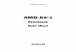 AMD-K6-2 · Contents iii 21850J/0—February 2000 AMD-K6®-2 Processor Data Sheet Preliminary Information Contents Revision Historyxix 1 AMD-K6®-2 Processor 