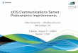 z/OS Communications Server Performance Improvements .z/OS Communications Server Performance Improvements