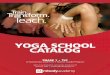YOGA SCHOOL CATALOG - mbodyyoga.com · yoga teacher certiﬁcation for professional careers in teaching yoga. The demand for well-trained certiﬁed yoga teachers has grown exponentially