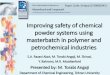 Improving safety of chemical powder systems using .... Improving... · 9 Irganox 1010 Irganox 1010 can be used in polyolefin, such as polyethylene, polypropylene, poly-butane and