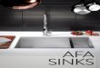 Product Quality Guarantee - Reece Plumbing · AFA sets the standard in contemporary sinkware. A choice of architecturally inspired designs that enhance the aesthetics of your kitchen