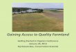 Gaining Access to Quality Farmland - CT NOFA Home Started/Kolesinskas - Farmland.pdf · Gaining Access to Quality Farmland ... Grassland Reserve Program (GRP) 7. ... $0 - $330/acre