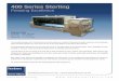 400 Series Sterling - Desmet Ballestra · With added value options and fl exibility of installation, the 400 Series can be manufactured and delivered to meet your requirements, 