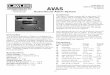 AVAS Ins Sheet - Tempered Water · M AVAS A Alarm System Installation The Alarm System comes with a standard 120 VAC pigtail. The controller uses a SPDT relay powering the horn, and
