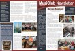 MusiClub Newsletter - Home | Bernies Music Land · Simeon Mascarenhas, and to our wonderful editor, Michelle. Bernie C. Happenings… I would firstly like to thank all our ... For