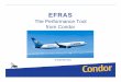 The Performance Tool from Condor - Condor com_vfm/Itemid,27/...1997 - all Condor pilots use EFRAS1