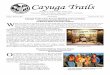 Cayuga Caayuyugagaayuga T TT Trailsrraaiillssrailscayugatrailsclub.org/News/arc00/2009 CTC Newsletter.pdf · CayugaCaayuyugagaayuga T TT Trailsrraaiillssrails ... While all your Board