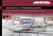 Solutions in Materialography - Sulis1).pdf · 2 ATM – Machines Are Our Passion Machines and equipment for the materialographic laboratory "made in Germany". ATM is a world-leading