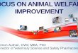 FOCUSONANIMALWELFARE IMPROVEMENT - CCAC · imon Authier, DVM, MBA, PhD By: S of Veterinary Science and Safety Pharmacology irector D April 2012 FOCUSONANIMALWELFARE IMPROVEMENT