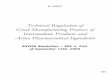 Technical Regulation of Good Manufacturing Pratices of ... · 205 6th PART Technical Regulation of Good Manufacturing Pratices of Intermediate Products and Active Pharmaceutical Ingredients