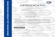 CERTIFICATO - consulting-fmp.comconsulting-fmp.com/partner/massucco/ISO14001-2004-2018-09-14.pdf · CERTIFICATO Nr 50 100 13631 - Rev. 01 Si attesta che / This is to certify that
